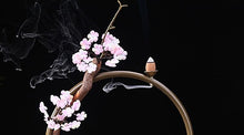 Meditating Lady Backflow Incense Burner Kit